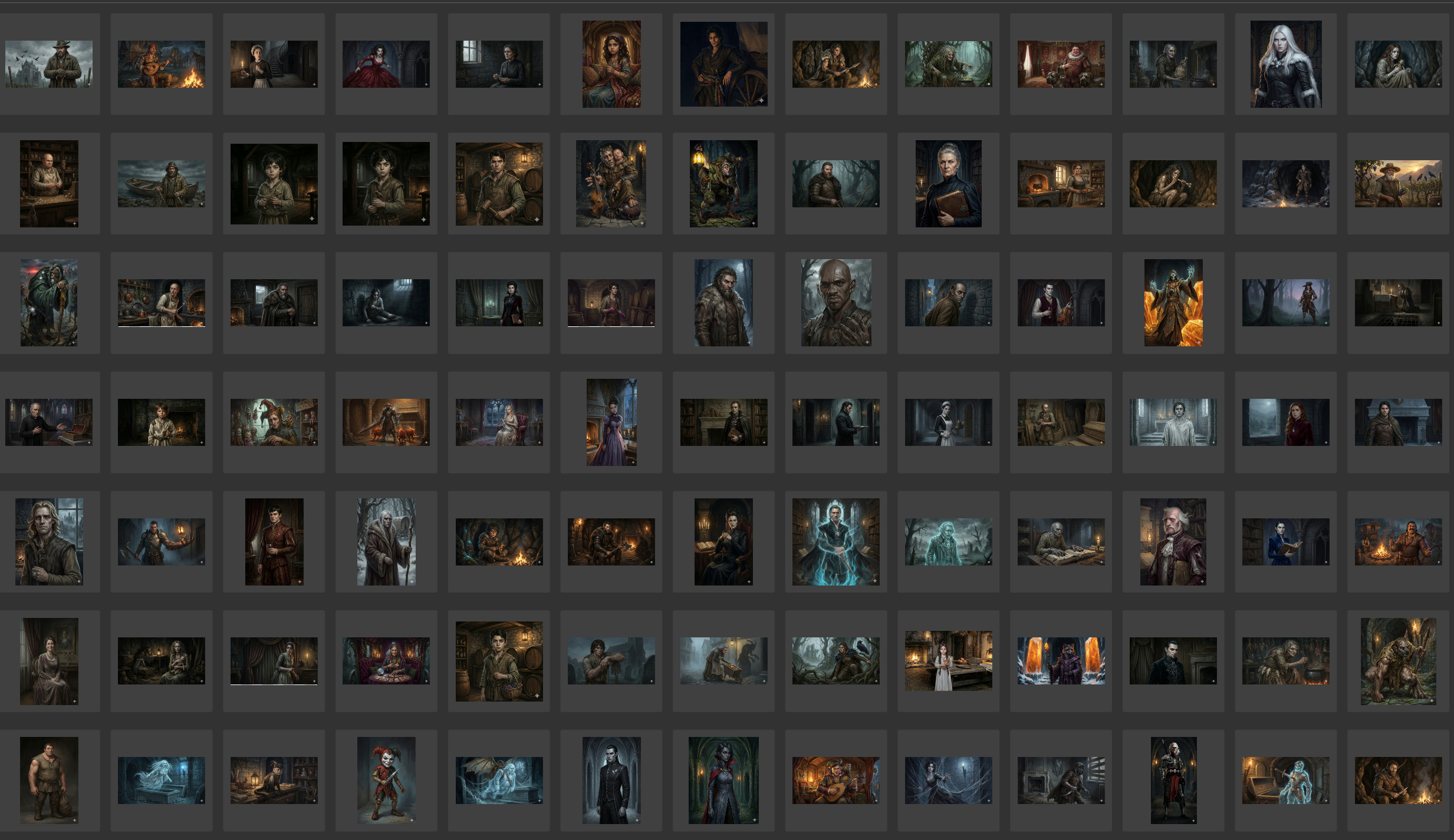 Portrait Grid