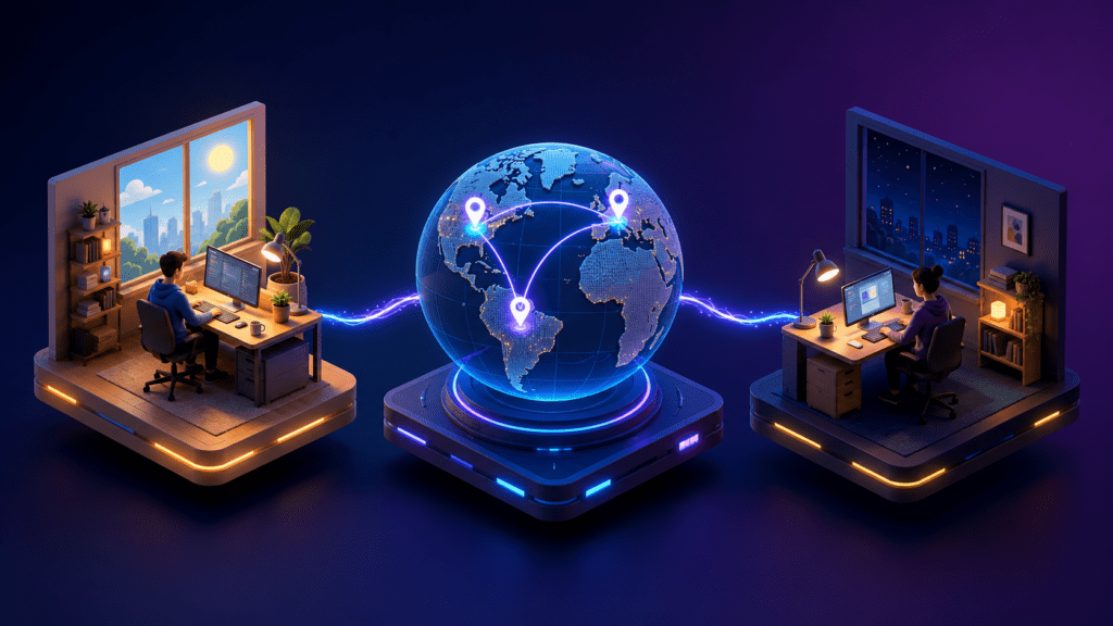 Global connection with people